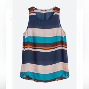 Daniel Rainn Albado Crew Neck Striped Blouse - Size XS